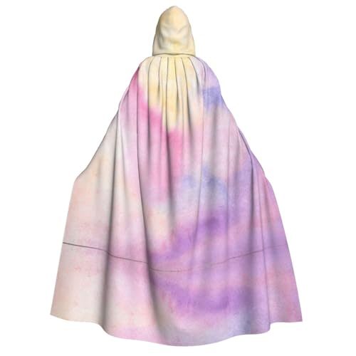 YQxwJL Langer Kapuzenumhang mit Regenbogen, Uni, mit Kapuze, Halloween, Weihnachten, Kostüme, Partyumhang YQxwJL Langer Kapuzenumhang mit Regenbogen, Uni, mit Kapuze, Halloween, Weihnachten, Kostüme, Partyumhang von YQxwJL