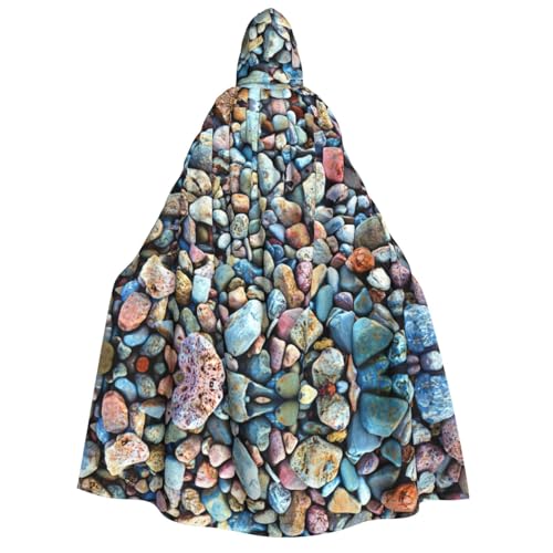 YQxwJL Langer Kapuzenumhang mit Steinmuster, Uni, mit Kapuze, Halloween, Weihnachten, Kostüme, Partyumhang YQxwJL Langer Kapuzenumhang mit Steinmuster, Uni, mit Kapuze, Halloween, Weihnachten, Kostüme, Partyumhang von YQxwJL