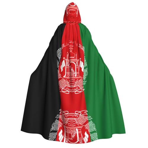 YQxwJL Langer Umhang mit Flagge von Afghanistan, Uni, Umhang mit Kapuze, Halloween-Kostüm, Umhang für Erwachsene, Vampir-Hexenumhang YQxwJL Langer Umhang mit Flagge von Afghanistan, Uni, Umhang mit Kapuze, Halloween-Kostüm, Umhang für Erwachsene, Vampir-Hexenumhang von YQxwJL