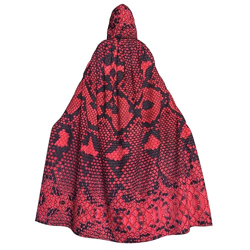 YQxwJL Langer Umhang mit Serpentinen-Druck, Uni, Umhang mit Kapuze, Halloween-Kostüm, Umhang für Erwachsene, Vampir-Hexenumhang YQxwJL Langer Umhang mit Serpentinen-Druck, Uni, Umhang mit Kapuze, Halloween-Kostüm, Umhang für Erwachsene, Vampir-Hexenumhang von YQxwJL