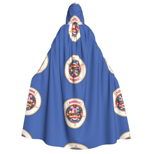 YQxwJL Minnesota Kapuzenumhang mit Staatsflagge, Uni, für Erwachsene, Hexenumhang, Horror-Umhang, für Halloween, Cosplay-Kostüme YQxwJL Minnesota Kapuzenumhang mit Staatsflagge, Uni, für Erwachsene, Hexenumhang, Horror-Umhang, für Halloween, Cosplay-Kostüme von YQxwJL