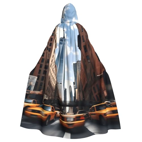YQxwJL New York Print Karneval Umhang Robe Umhang Zauberer Kapuzenumhang für Erwachsene Halloween Cosplay Kostüme YQxwJL New York Print Karneval Umhang Robe Umhang Zauberer Kapuzenumhang für Erwachsene Halloween Cosplay Kostüme von YQxwJL