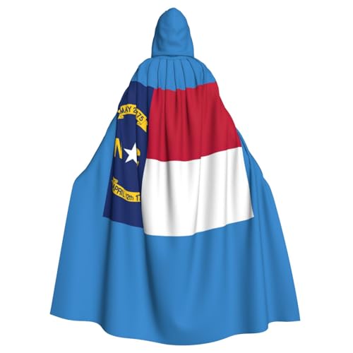 YQxwJL North Carolina Uni Kapuzenumhang mit Kapuze, Hexen-Vampir-Zauberer-Robe für Halloween, Cosplay-Kostüme von YQxwJL