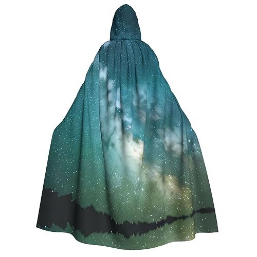 YQxwJL Sternenhimmel, tiefer Weltraum-Druck, Uni, Erwachsene, Kapuzenumhang, Hexenumhang, Horror-Umhang, für Halloween, Cosplay-Kostüme YQxwJL Sternenhimmel, tiefer Weltraum-Druck, Uni, Erwachsene, Kapuzenumhang, Hexenumhang, Horror-Umhang, für Halloween, Cosplay-Kostüme von YQxwJL