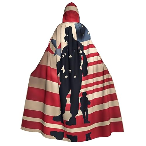 YQxwJL U-Militär-Soldaten, patriotischer Gedenktags-Druck, Uni, Erwachsene, Kapuzenumhang, Hexenumhang, Horror-Umhang, für Halloween, Cosplay-Kostüme YQxwJL U-Militär-Soldaten, patriotischer Gedenktags-Druck, Uni, Erwachsene, Kapuzenumhang, Hexenumhang, Horror-Umhang, für Halloween, Cosplay-Kostüme von YQxwJL
