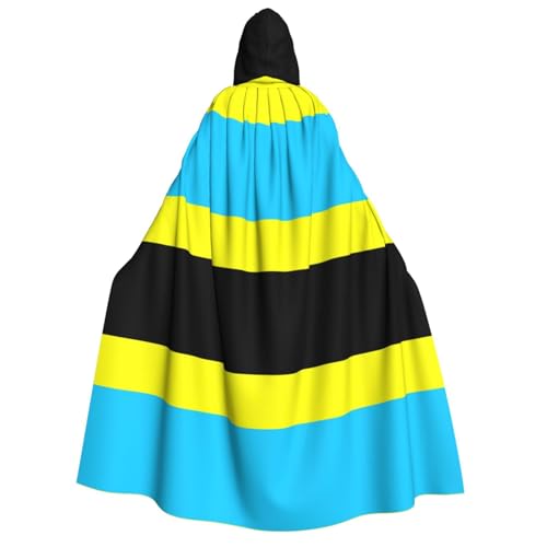 YQxwJL Umhang mit Kapuze und Hexenumhang, Motiv: Flagge des Sultanats Burongan, Uni, Erwachsene, Horror-Umhang, für Halloween, Cosplay-Kostüme von YQxwJL