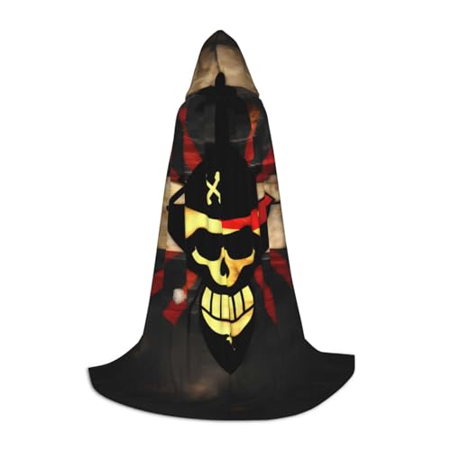YQxwJL Umhang mit Piratenflagge, langer Kapuzenumhang, Halloween-Umhang, Kostüme, Kapuzenumhang, Maskerade YQxwJL Umhang mit Piratenflagge, langer Kapuzenumhang, Halloween-Umhang, Kostüme, Kapuzenumhang, Maskerade von YQxwJL