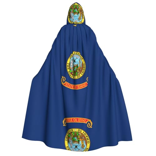 YQxwJL Umhang mit Staatsflagge Idaho, Uni, Umhang mit Kapuze, Halloween-Kostüm, Umhang für Erwachsene, Vampir-Hexenumhang YQxwJL Umhang mit Staatsflagge Idaho, Uni, Umhang mit Kapuze, Halloween-Kostüm, Umhang für Erwachsene, Vampir-Hexenumhang von YQxwJL