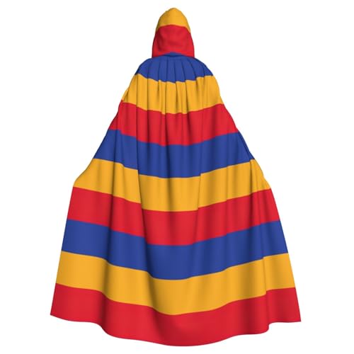 YQxwJL Umhang mit der Flagge von Armenien, mit Kapuze, Zauberer, für Erwachsene, Halloween, Cosplay-Kostüme YQxwJL Umhang mit der Flagge von Armenien, mit Kapuze, Zauberer, für Erwachsene, Halloween, Cosplay-Kostüme von YQxwJL