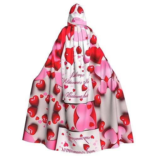 YQxwJL Uni-Kapuzenmantel mit Kapuze, Hexen-Vampir-Zauberer-Robe für Halloween, Cosplay-Kostüme von YQxwJL