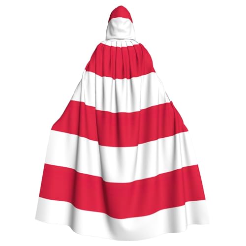 YQxwJL Uni Kapuzenmantel mit polnischer Flagge, Hexe, Vampir, Zauberer, Robe für Halloween, Cosplay-Kostüme YQxwJL Uni Kapuzenmantel mit polnischer Flagge, Hexe, Vampir, Zauberer, Robe für Halloween, Cosplay-Kostüme von YQxwJL
