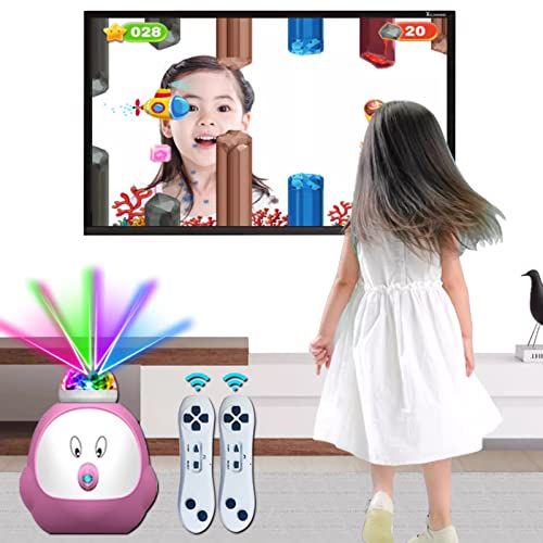 Spielekonsole für Kinder und Erwachsene, HD-Retro-Videospielsystem mit 900+ Spielen, 17 Kamera-AR-Spielen, 2 Gamecontrollern, TV PC Spielzeuggeschenk für Jungen und Mädchen ab 3 Jahren Spielekonsole für Kinder und Erwachsene, HD-Retro-Videospielsystem mit 900+ Spielen, 17 Kamera-AR-Spielen, 2 Gamecontrollern, TV PC Spielzeuggeschenk für Jungen und Mädchen ab 3 Jahren von YRPRSODF