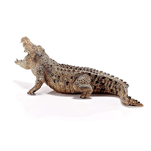 YRTUOP Spielzeug Alligator - Alligator-Actionfigur-Spielzeug mit beweglichem Kiefer - Wildlife Animal Toy Model Stocking Stuffers und Sammlerspielzeug von YRTUOP