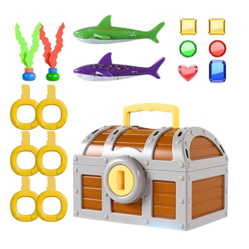 YRTUOP Unterwasser Tauchspielzeug, Pool Spielzeug Set Wasserspielzeug Unterwasserspiele Sommer Poolparty Geschenk für Junge und Mädchen, 20x12.7x15.3cm YRTUOP Unterwasser Tauchspielzeug, Pool Spielzeug Set Wasserspielzeug Unterwasserspiele Sommer Poolparty Geschenk für Junge und Mädchen, 20x12.7x15.3cm von YRTUOP