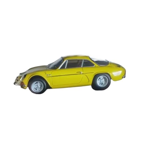 1/18 Für Alpine A110 1600S Coupe Vintage Auto Legierung Modell Nostalgischen Ornament Sammlung Spielzeug Für Wohndekorationen(Yellow) von YRXIAO
