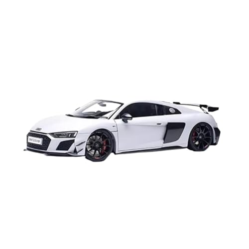 1/18 Für R8 GT RWD Legierung Auto Modell Erwachsene Hobby Spielzeug Statisch Fertig Ornamente Sammlerstücke Für Wohndekorationen(White) von YRXIAO