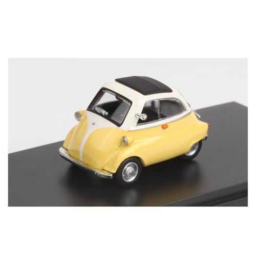 1/64 Für BMW Isetta Legierung Auto Modell Tür Kann Nicht Geöffnet Werden Büro Dekoration Hobby Für Wohndekorationen(Yellow) von YRXIAO