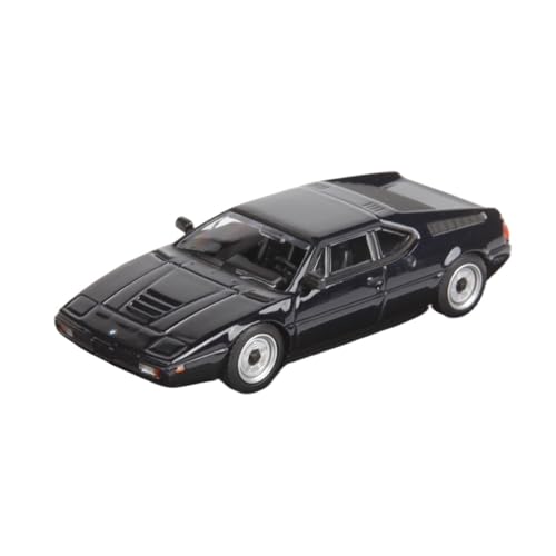 1/64 Für BMW M1 Legierung Auto Orange Metall Fahrzeug Szene Dekoration Modell Kann Nicht Öffnen Die Tür Für Wohndekorationen(Black) von YRXIAO