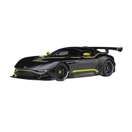 1:18 Für Aston Martin Vulcan Sport Auto Modell Erwachsene Sammlung Ornamente Display Hobby Grün Für Wohndekorationen(Black) von YRXIAO