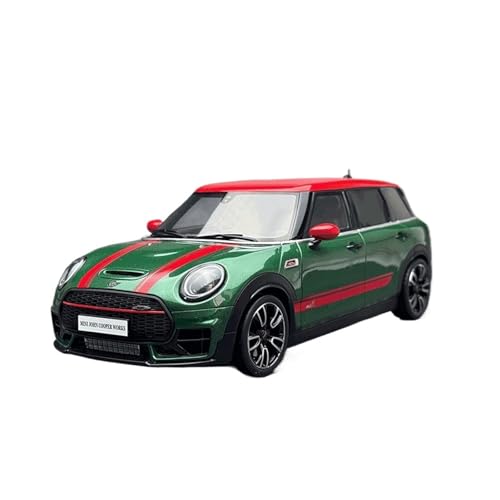 1:18 Für BMW Mini F56 F54 Grün Harz Auto Modell Erwachsene Hobby Display Sammlung Für Wohndekorationen(Green 2) von YRXIAO