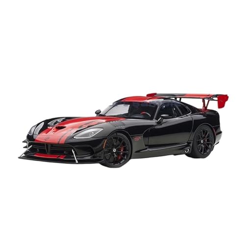 1:18 Für Dodge Viper SRT Harz Auto Modell Vollständig Geöffnet Ornamente Szene Dekoration Blau Für Wohndekorationen(Black) von YRXIAO