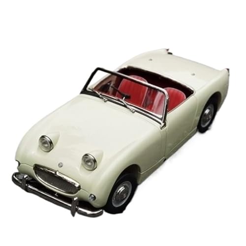 1:18 Für Elf ICH Blau Legierung Auto Klassische Sammlung Ornamente Display Dekoration Hobby Modell Für Wohndekorationen(White) von YRXIAO