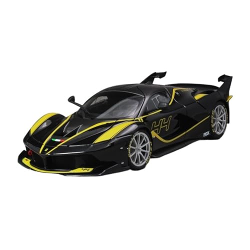 1:18 Für Ferrari FXXK Feine Version Legierung Ornamente Sport Auto Modell Volle Vitrine Display Spielzeug Für Wohndekorationen(Black 44#) von YRXIAO