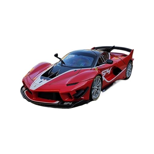 1:18 Für Ferrari FXXK Feine Version Legierung Ornamente Sport Auto Modell Volle Vitrine Display Spielzeug Für Wohndekorationen(Red 54#.) von YRXIAO