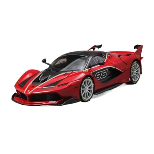 1:18 Für Ferrari FXXK Feine Version Legierung Ornamente Sport Auto Modell Volle Vitrine Display Spielzeug Für Wohndekorationen(Red 88#) von YRXIAO