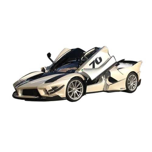 1:18 Für Ferrari FXXK Legierung Casting Sport Auto Modell Ornamente Sammlung Geburtstag Überraschung Für Wohndekorationen(White) von YRXIAO