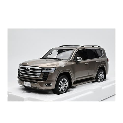 1:18 Für Land Cruiser LC300 ZX Legierung Auto Modell Ornamente Mit Offenen Türen Metall Dekorationen Für Wohndekorationen(Gold) von YRXIAO