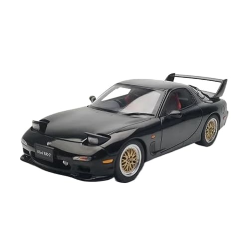 1:18 Für Mazda Rx-7 Legierung Auto Modell Erwachsene Hobby Sammlung Display Fans Souvenir Home Dekoration Für Wohndekorationen(Black) von YRXIAO