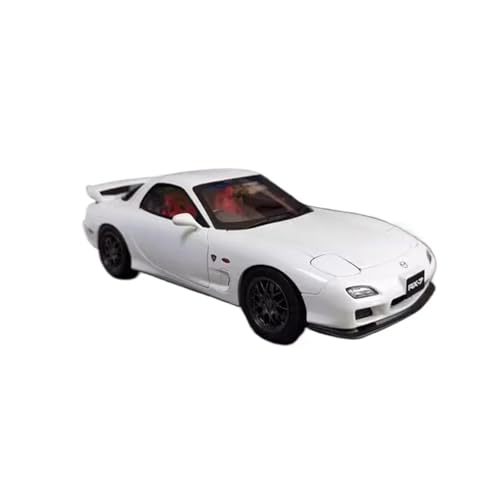 1:18 Für Mazda Rx7 Spirit R Kann Vollständig Geöffnet Werden Statische Legierung Druckguss Auto Modell Für Wohndekorationen(White) von YRXIAO