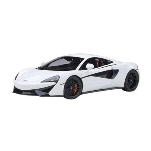 1:18 Für McLaren 570S Druckguss-Metallornamente Vollständig Geöffnete Sportwagen-Modellsammlung Für Wohndekorationen(White) von YRXIAO