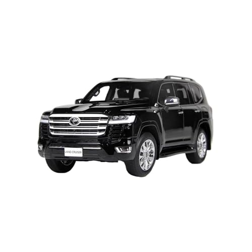 1:18 Für Toyota Land Cruiser Lc300 Zx Auto Modell Ornamente Fan Sammlung Souvenirs Für Wohndekorationen(Black) von YRXIAO