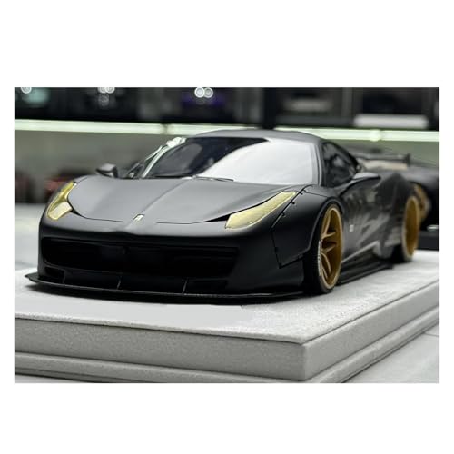1:18 Harz Für 458 GT 1.0 Automodell Statische Dekorative Ornamente Hobby Fan Souvenir Für Wohndekorationen(White Base) von YRXIAO