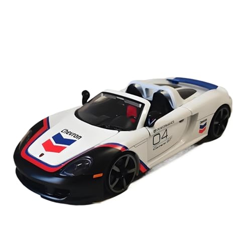 1:24 Für 911 Carrera GT Legierung Auto Druckguss Erwachsene Hobby Spielzeug Erinnerungsstücke Display Weiß Für Wohndekorationen von YRXIAO