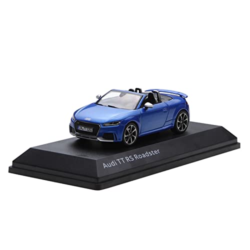 1:43 Für TT Rs 3 Legierung Auto Modell Orange Szene Ornamente Hobby Display Für Sammler Für Wohndekorationen(Blue) von YRXIAO