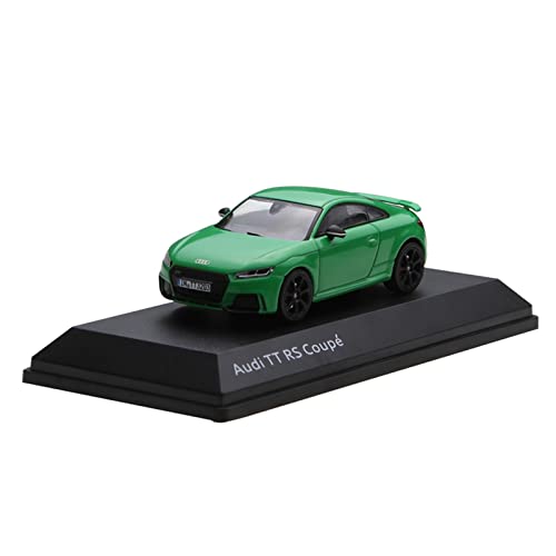1:43 Für TT Rs 3 Legierung Auto Modell Orange Szene Ornamente Hobby Display Für Sammler Für Wohndekorationen(Green) von YRXIAO