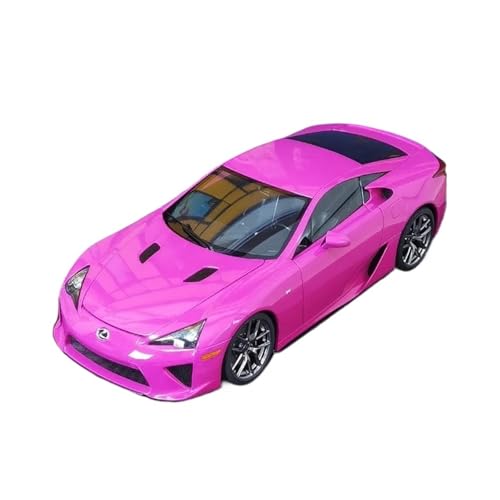 Audi 1/18 Für Lexus LFA Sport Auto Modell Möbel Für Display Sammeln Tisch Dekoration Für Wohndekorationen(Pink) von YRXIAO