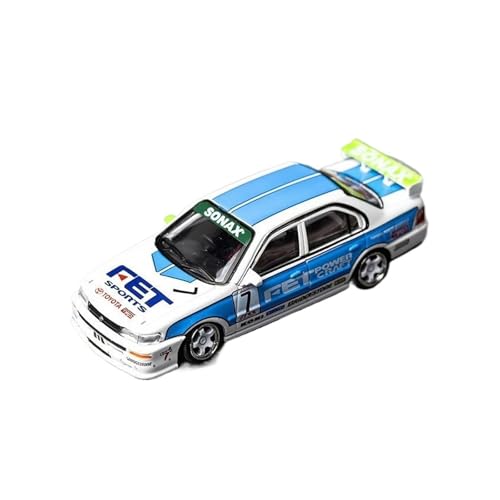Audi 1:64 Für AE100 JTCC Isuzu D-Max Ausstellung Ornamente Legierung Auto Modell Weiß Grün Für Wohndekorationen(White) von YRXIAO