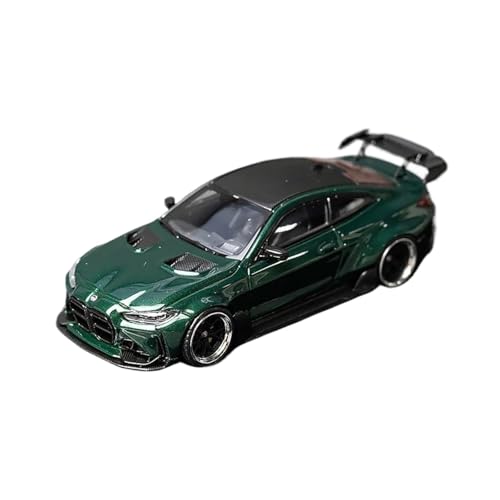 Audi 1:64 Für BMW G82 M4 Breite Körper Legierung Auto Modell Straße Szene Ornamente Sammlung Hobby Für Wohndekorationen(Green) von YRXIAO