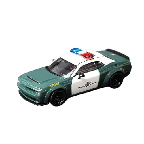 Audi 1:64 Für Dodge SRT Hellcat Legierung Auto Modell Sammlung Ornamente Kleine Maßstab Metall Dekorationen Für Wohndekorationen(Green) von YRXIAO