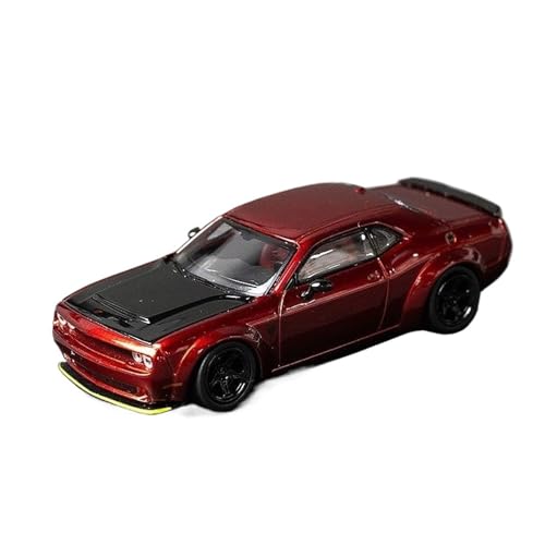 Audi 1:64 Für Dodge SRT Hellcat Legierung Auto Modell Sammlung Ornamente Kleine Maßstab Metall Dekorationen Für Wohndekorationen(Red) von YRXIAO