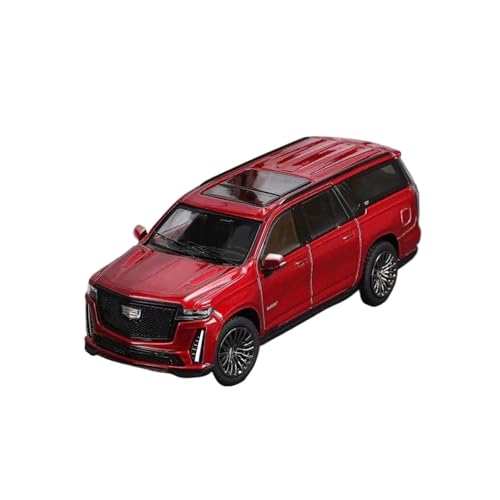 Audi 1:64 Für Escalade ESV 2023 Legierung Auto Modell Sammlung Ornament Dekoration Fahrzeug Für Wohndekorationen(Red) von YRXIAO