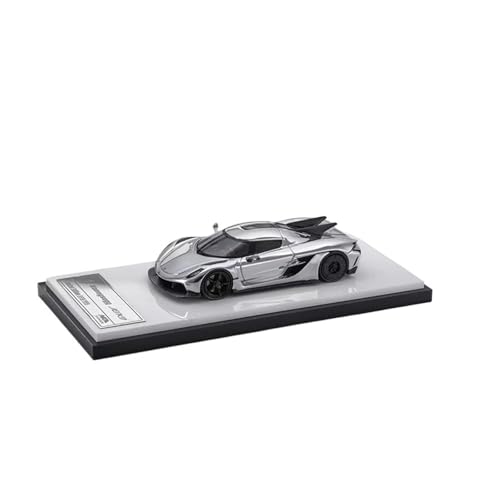 Audi 1:64 Für Koenigsegg Jesko Absolut Galvanisiertes Silber Sammlerauto Modellsammlung Dekoration Für Wohndekorationen von YRXIAO
