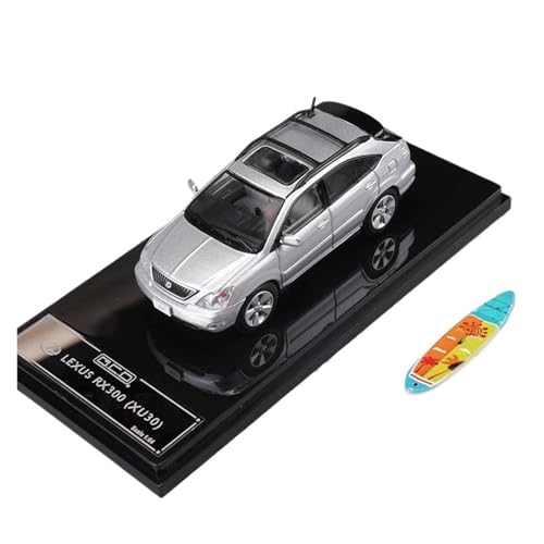 Audi 1:64 Für Lexus RX300 XU30 Legierung Modell Auto Statische Modell Spielzeug Sammlung Ornamente Für Wohndekorationen(Silver) von YRXIAO