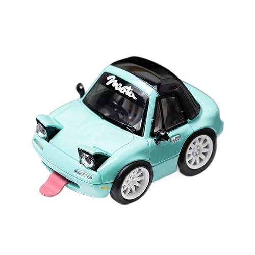 Audi 1:64 Für Mazda Mx5 Q Version Miata NA Ei Auto Harz Modell Display Hobby Sammlung Für Wohndekorationen(Blue) von YRXIAO
