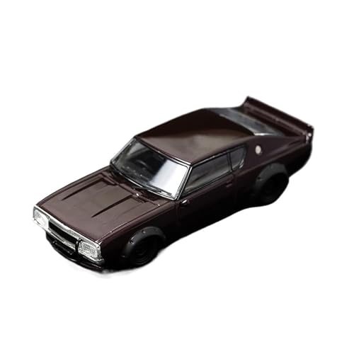 Audi 1:64 Für Nissan Skyline GTR 2nd Generation KPGC110 Legierung Auto Modell Sammlung Ornamente Für Wohndekorationen(Wine red) von YRXIAO