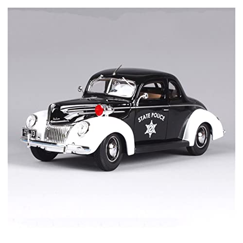 Für Ford 1939 1 18 Legierung Automodell Simulation Dekoration Sammlung Geschenk Spielzeug Druckguss Modell Spielzeug Für Wohndekorationen(Rot) von YRXIAO